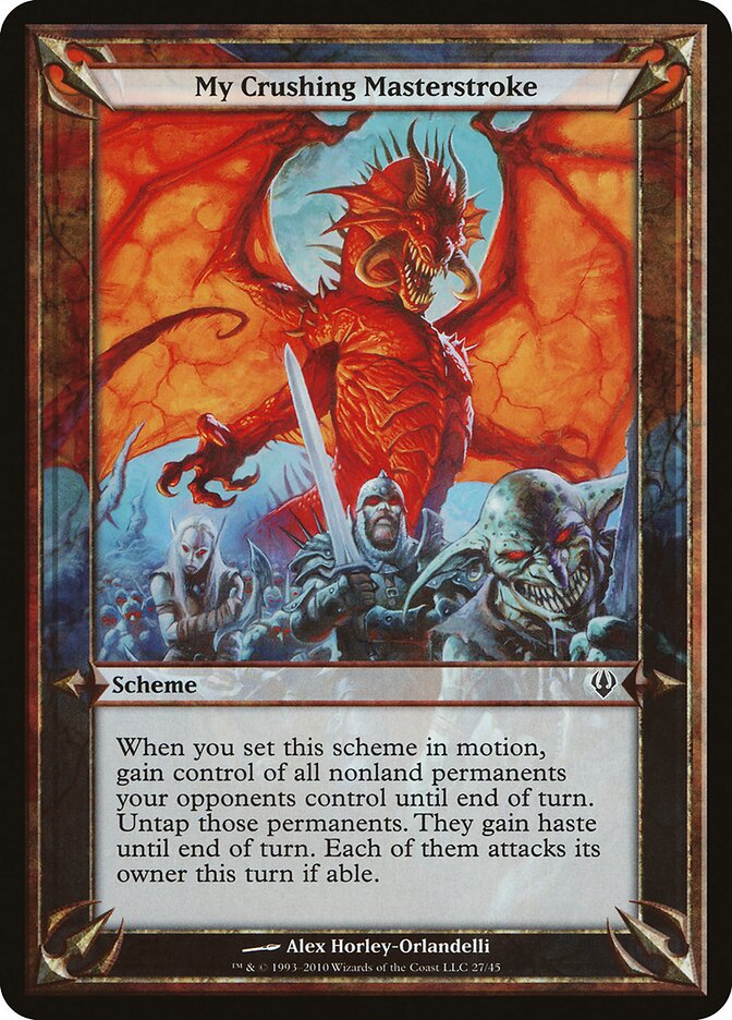 My Crushing Masterstroke (Archenemy)