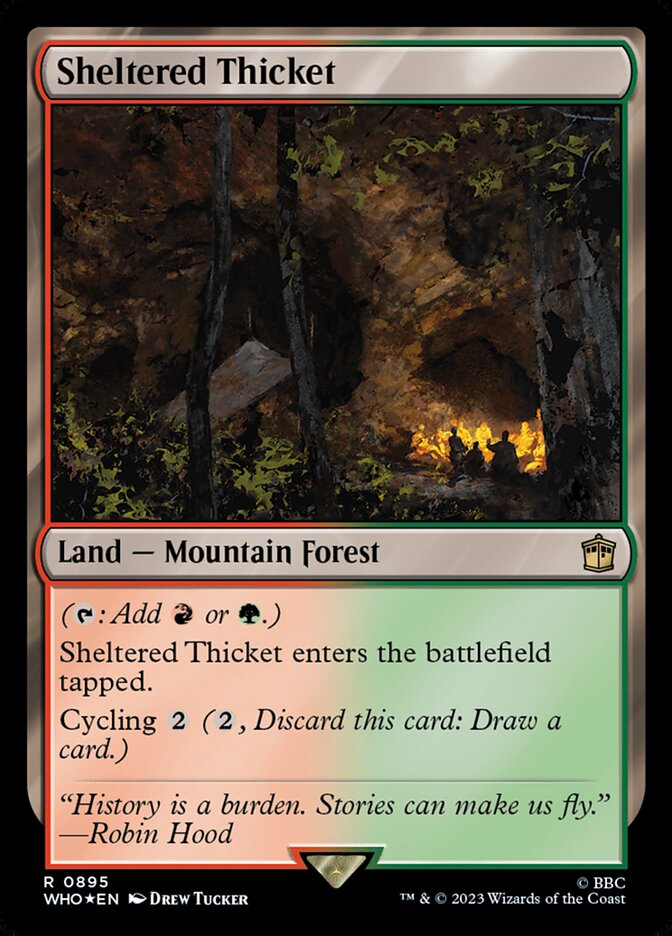 Sheltered Thicket (Surge Foil)