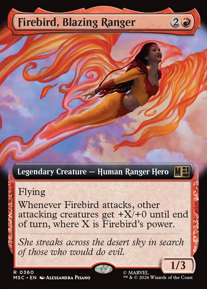 Firebird, Blazing Ranger (Extended Art)
