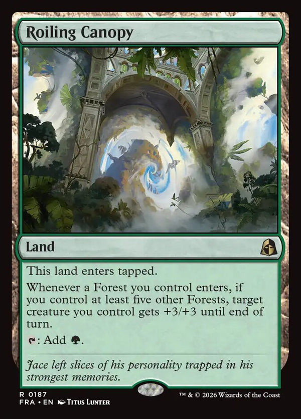 Roiling Canopy (FRA 187) - Magic: The Gathering