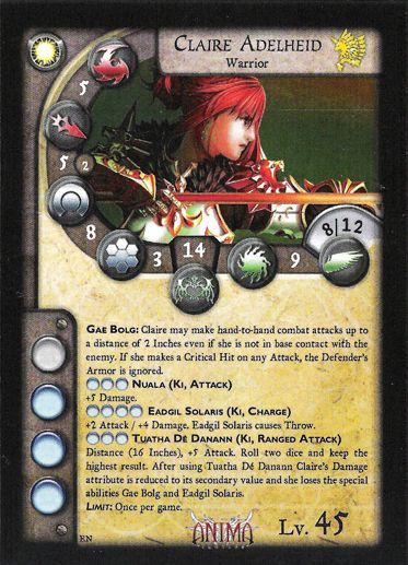 Anima Tactics: Claire Adelheid