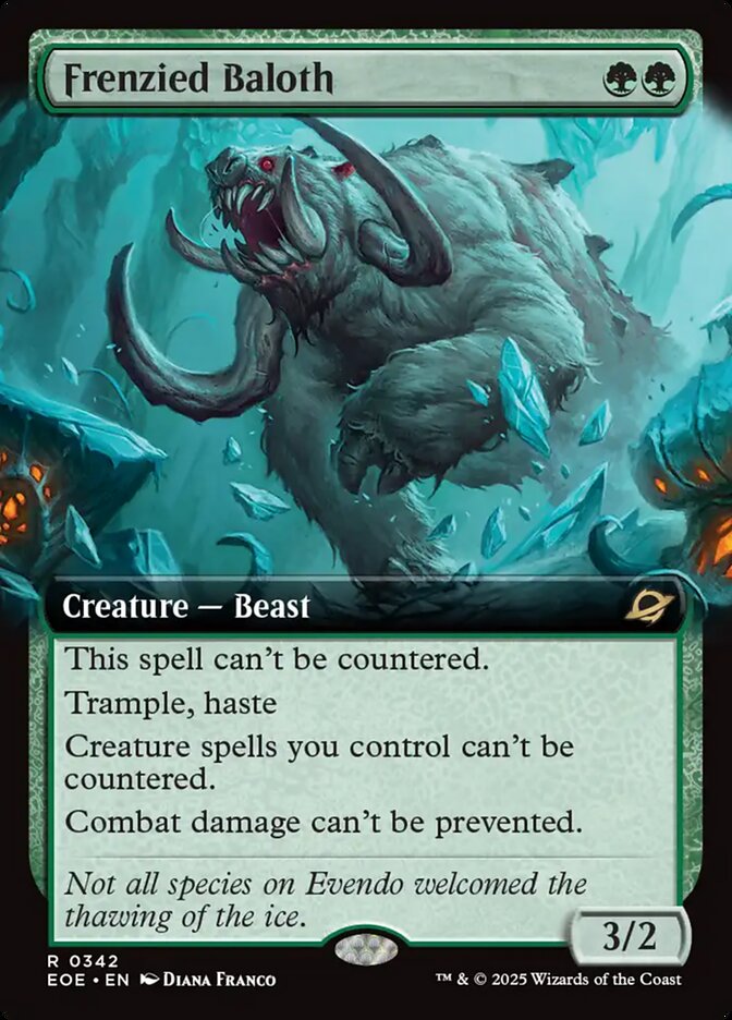 Frenzied Baloth (Extended Art)