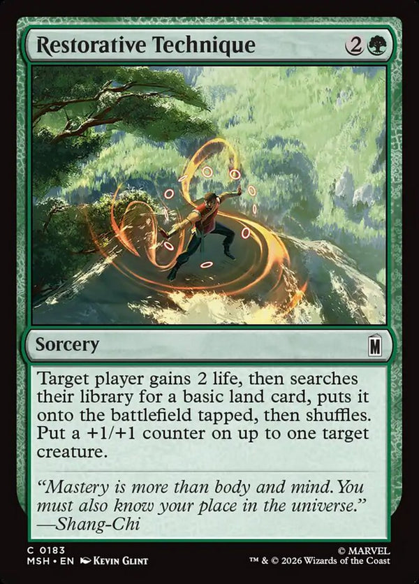 Restorative Technique - Magic: The Gathering