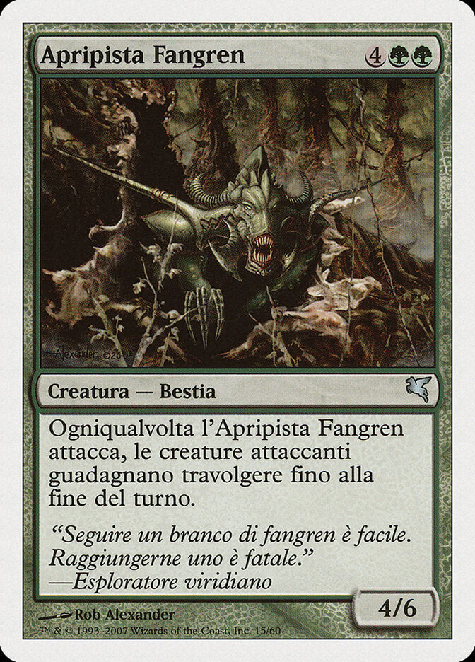 Fangren Pathcutter (Italian) - "Apripista Fangren" (K15)