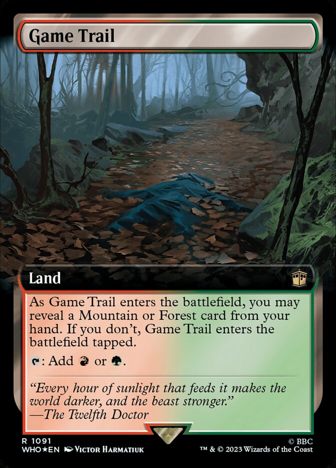 Game Trail (Extended Art) (Surge Foil)