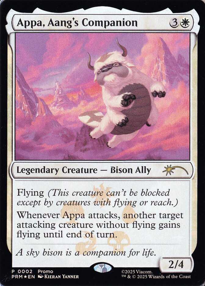 Appa, Aang's Companion