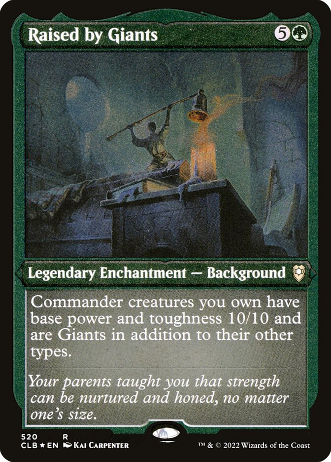 Raised by Giants (Foil Etched)
