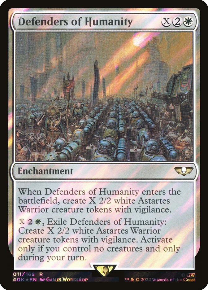 Defenders of Humanity (Surge Foil)