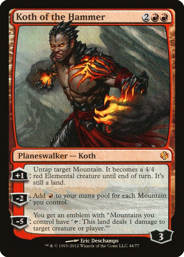 Koth of the Hammer (DDI 44) - Magic: The Gathering