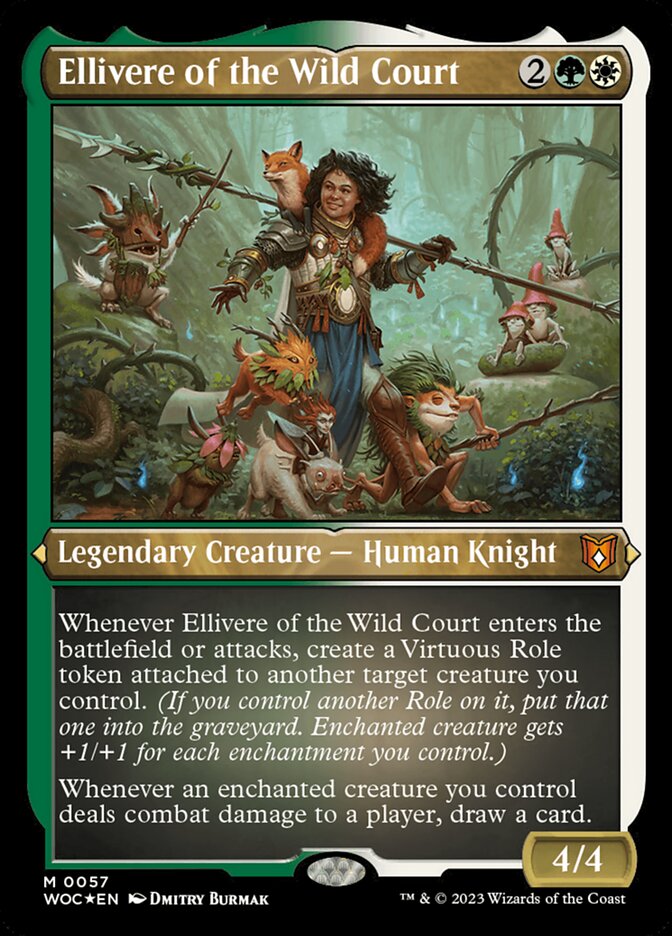 Ellivere of the Wild Court (Display Commander) - Thick Stock