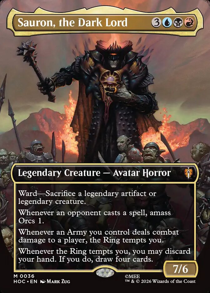 Sauron, the Dark Lord (Borderless)