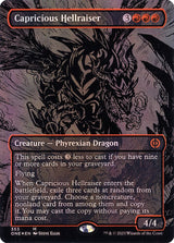 Capricious Hellraiser (Oil Slick Raised Foil) - Magic: The Gathering