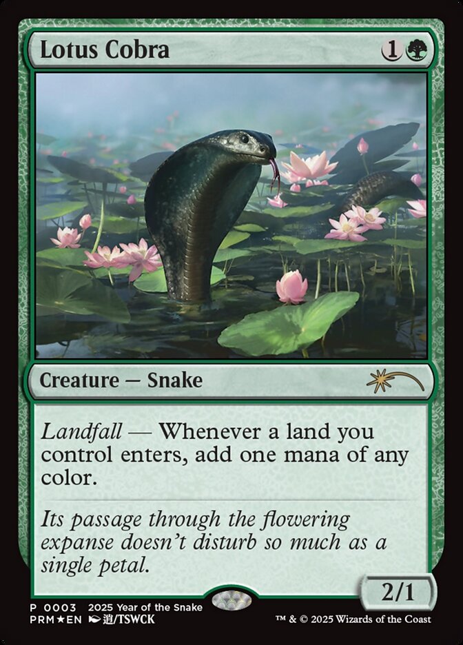 Lotus Cobra (Year of the Snake 2025)