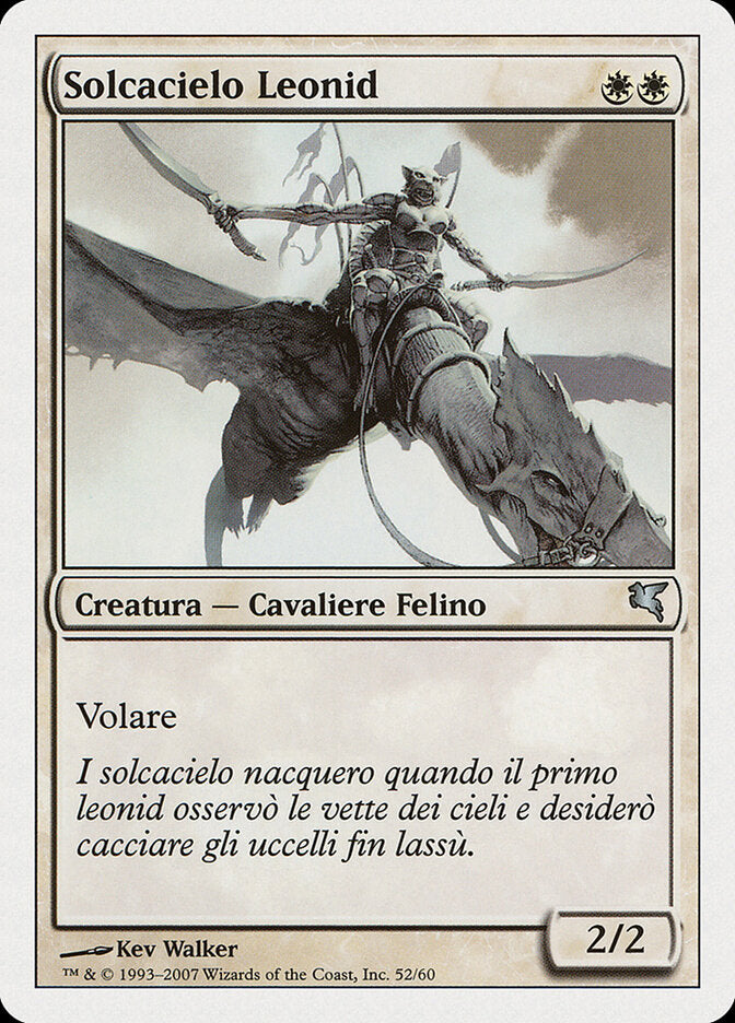 Leonin Skyhunter (Italian) - "Solcacielo Leonid"