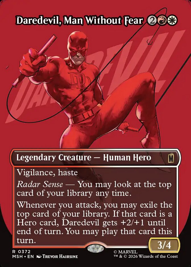 Daredevil, Man Without Fear (Borderless) (0372)