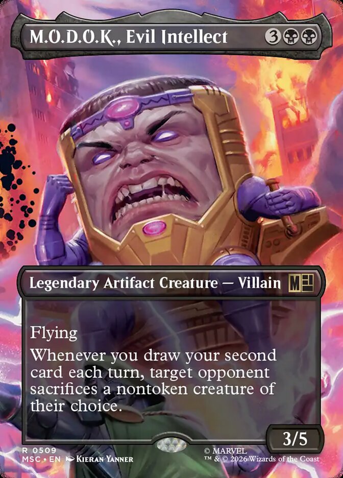 M.O.D.O.K., Evil Intellect (Borderless)