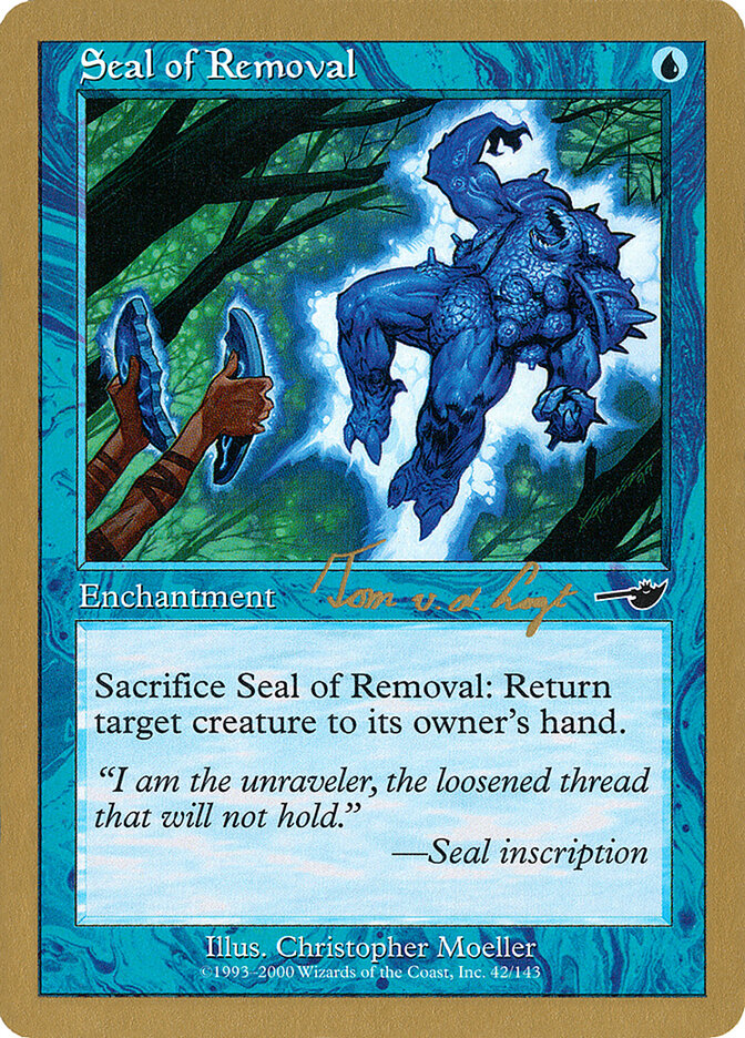Seal of Removal - 2000 Tom van de Logt (NMS)