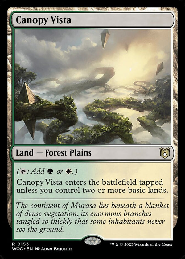 Canopy Vista - Magic: The Gathering