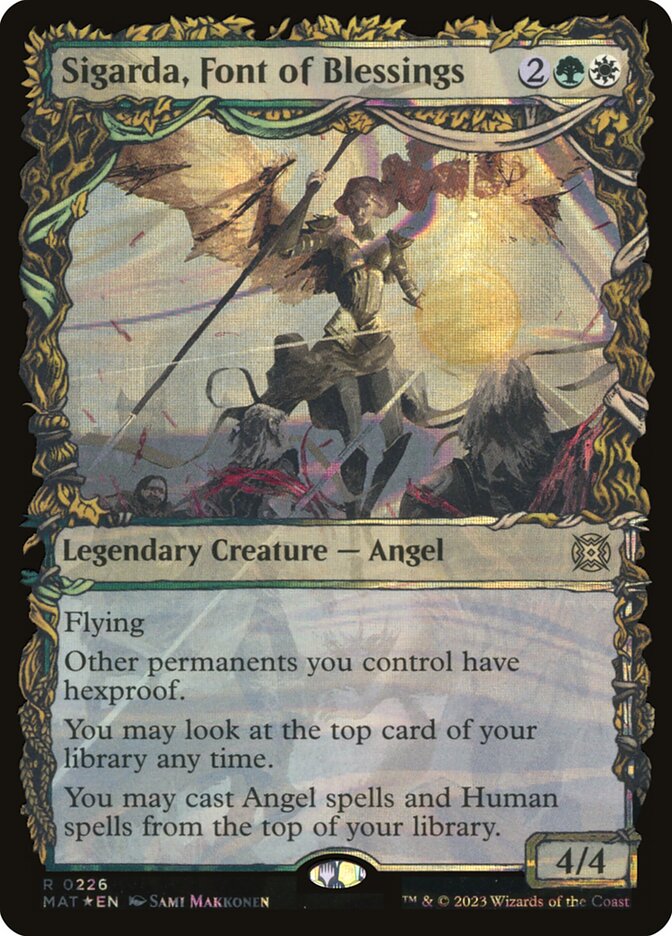 Sigarda, Font of Blessings (Halo Foil)