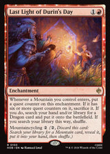 Last Light of Durin's Day (HOB 103) - Magic: The Gathering