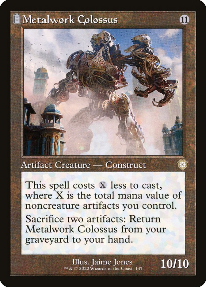 Metalwork Colossus (Retro Frame)