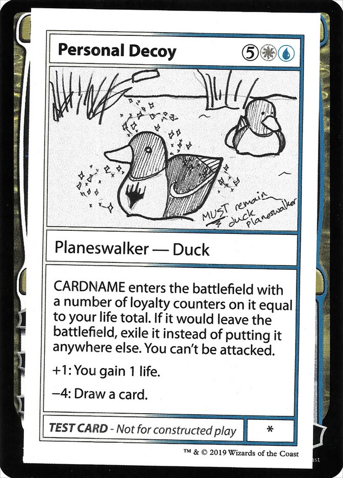 Personal Decoy (No PW Symbol)