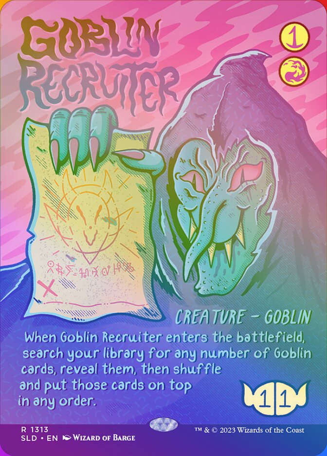 Goblin Recruiter (Rainbow Foil)