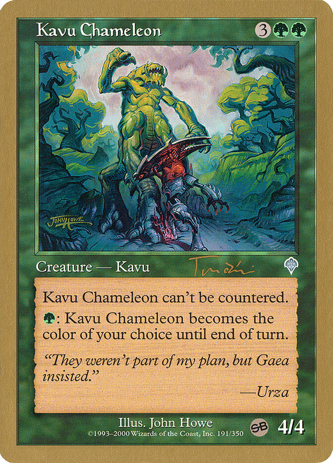 Kavu Chameleon - 2001 Jan Tomcani (INV) (SB)