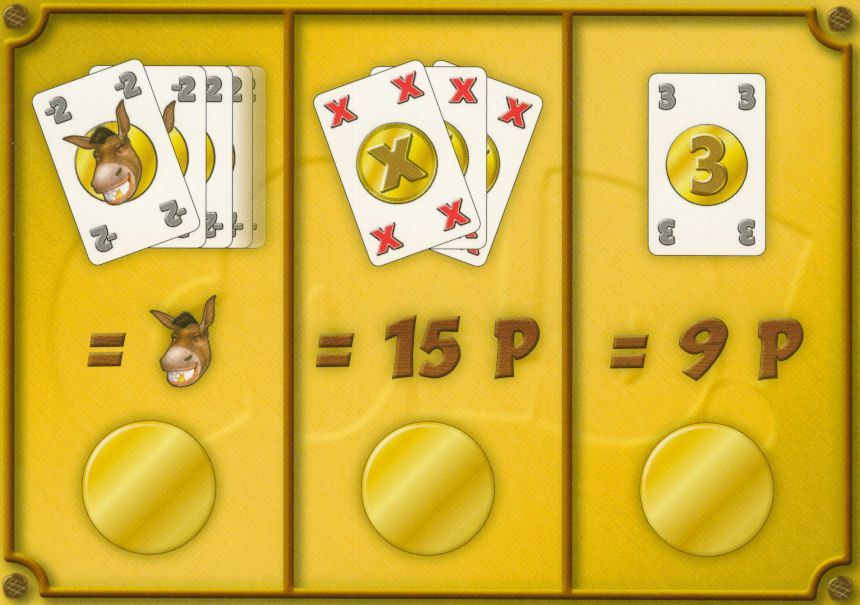 GOLD! Promotional Scoring Card