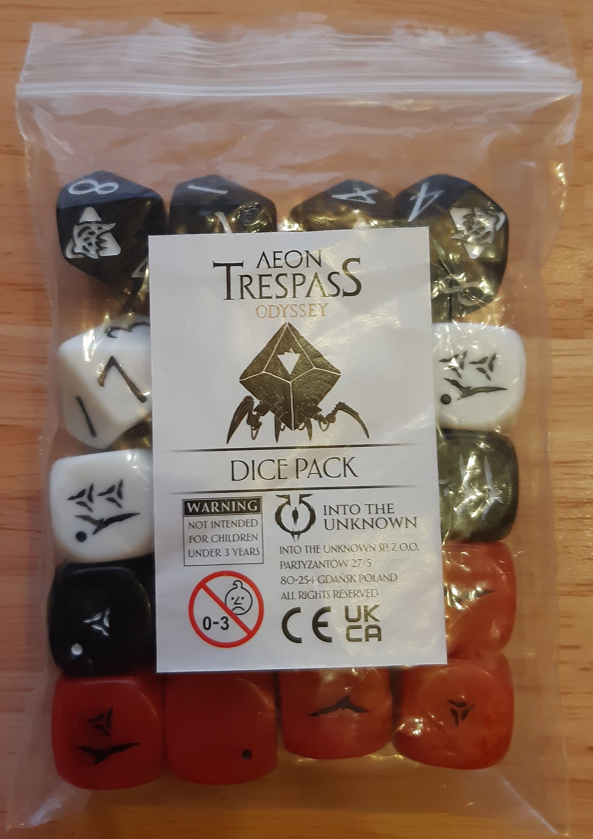 Aeon Trespass: Odyssey – Dice Set