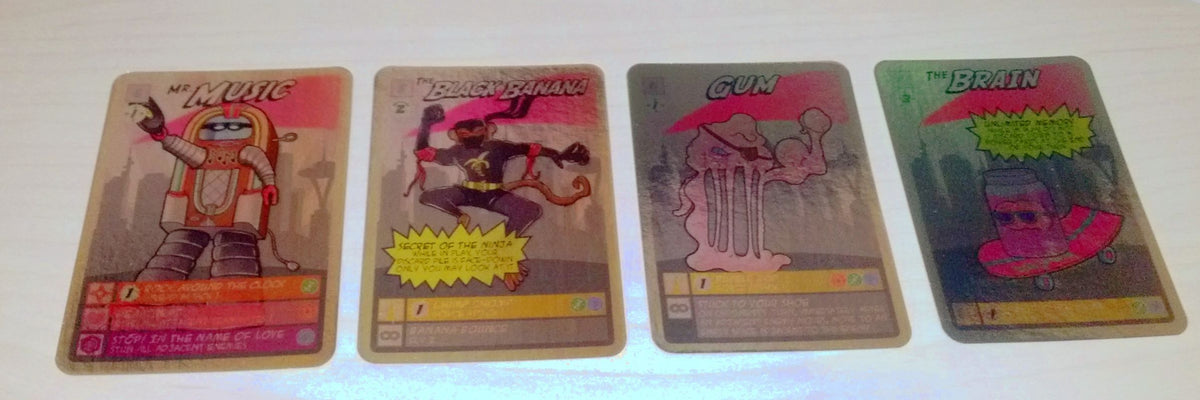Pack of Heroes: Kickstarter Exclusive Foil Mercenaries