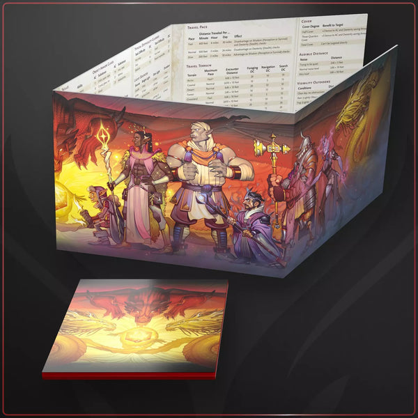 2024 D&D Dungeon Master's Screen - Boardwalk Cafe & Games