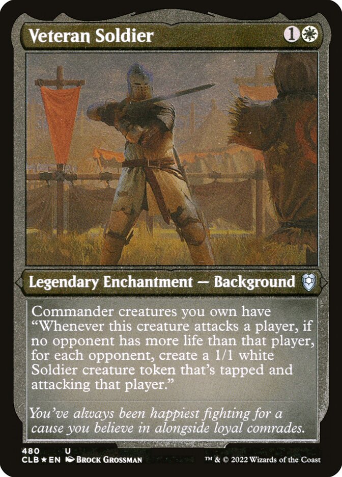 Veteran Soldier (Foil Etched)