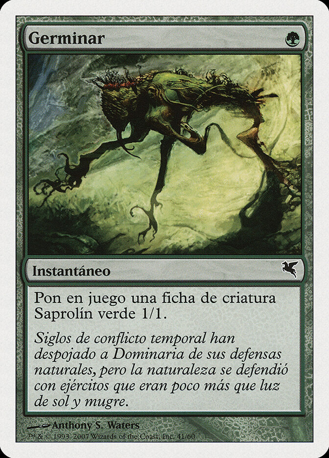 Sprout (French) - "Bourgeonnement" (J41)