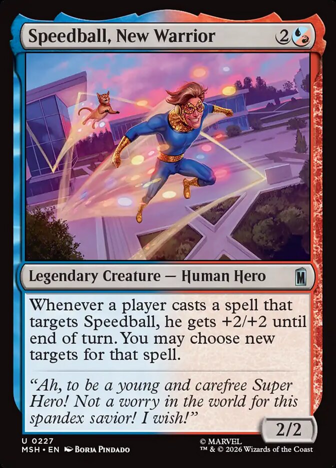 Speedball, New Warrior