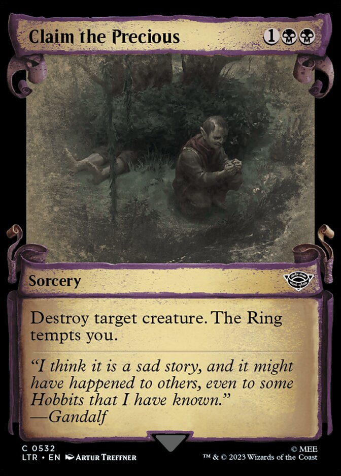 Claim the Precious (Showcase Scrolls)