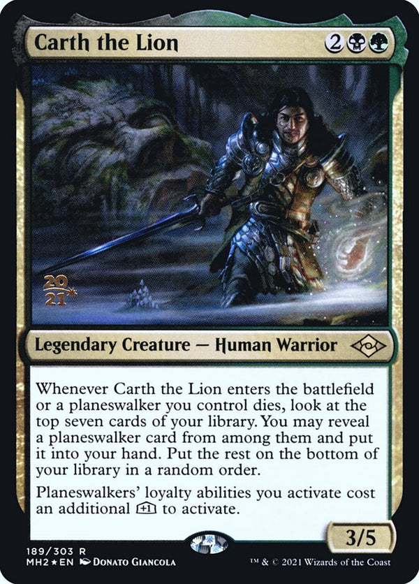 Carth the Lion - Magic: The Gathering