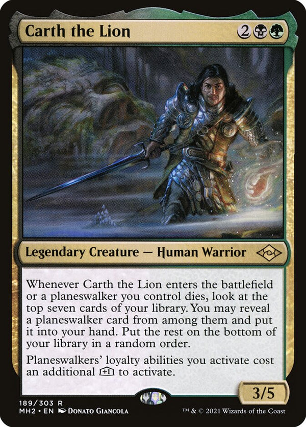 Carth the Lion - Magic: The Gathering