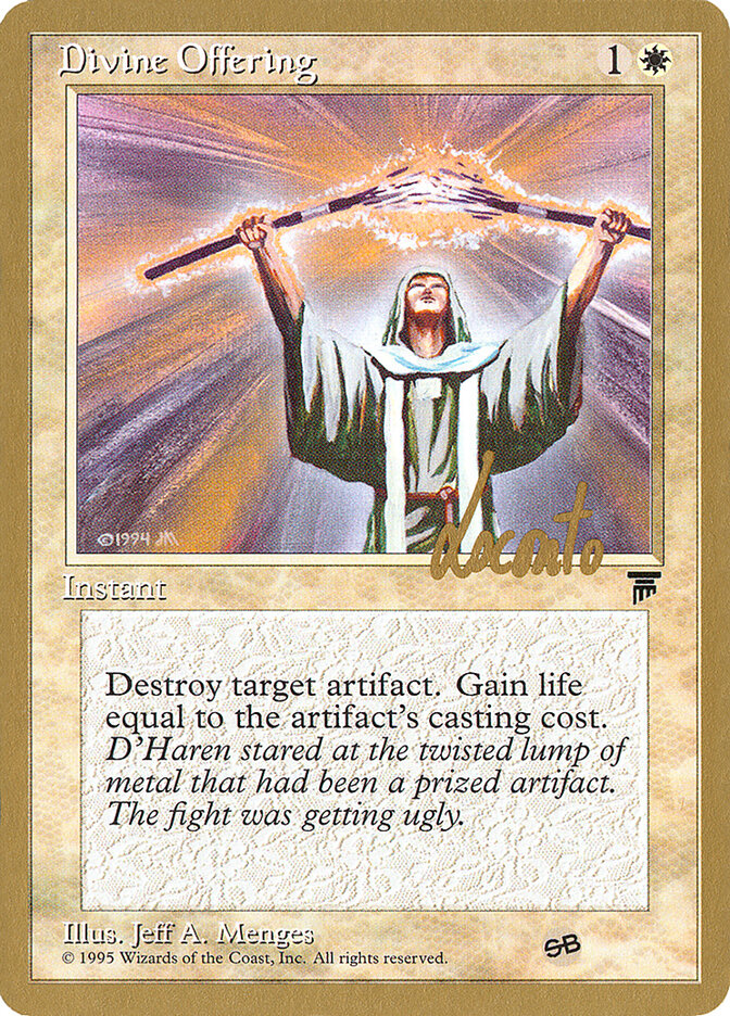 Divine Offering - 1996 Michael Loconto (LEG) (SB)