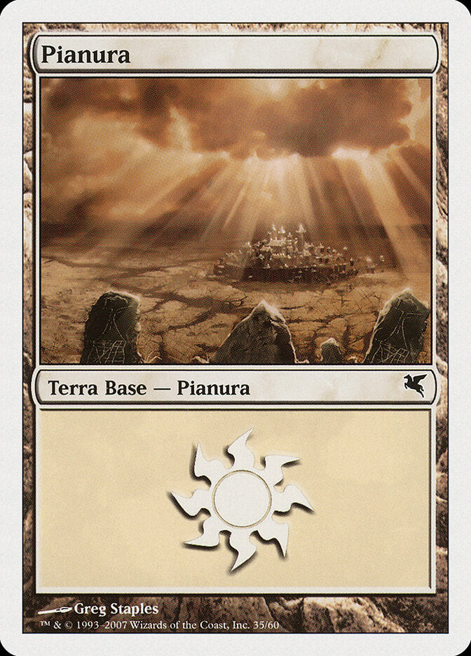 Plains (Italian) - "Pianura" (L35)