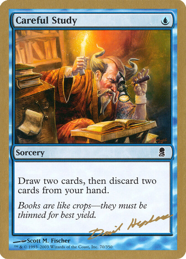 Careful Study - 2003 Dave Humpherys (ODY) - Magic: The Gathering