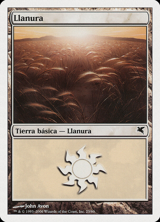 Plains (Spanish) - "Llanura" (G23)