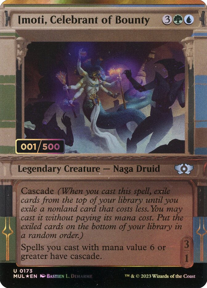 Imoti, Celebrant of Bounty (Serial Numbered)