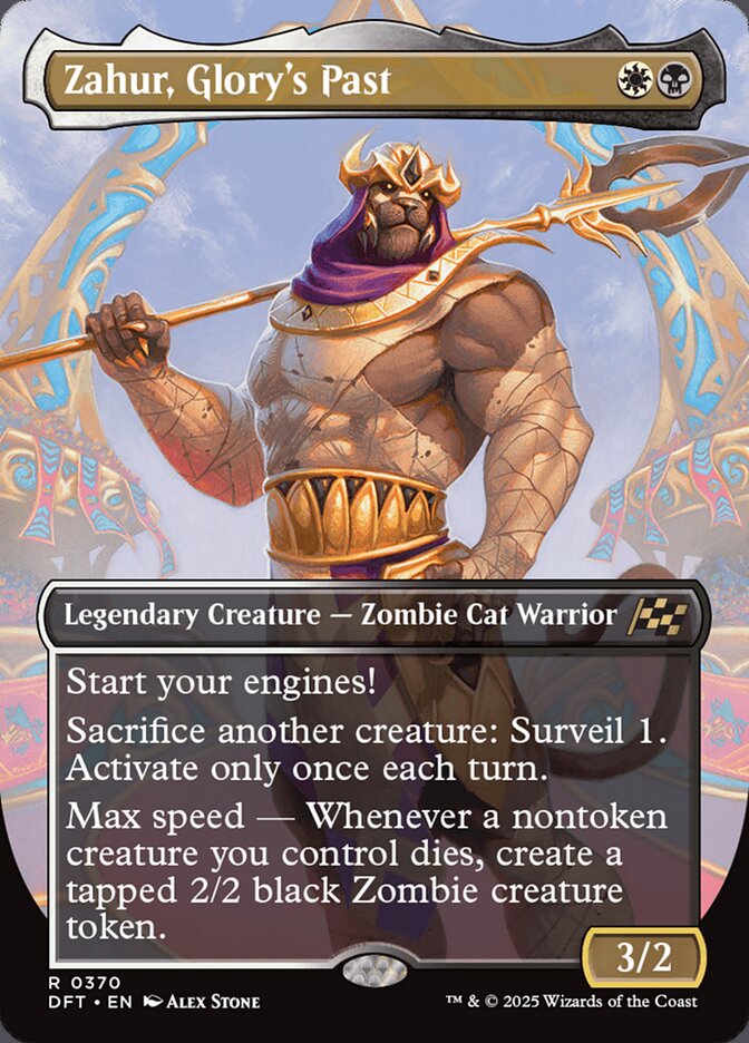 Zahur, Glory's Past (Borderless)