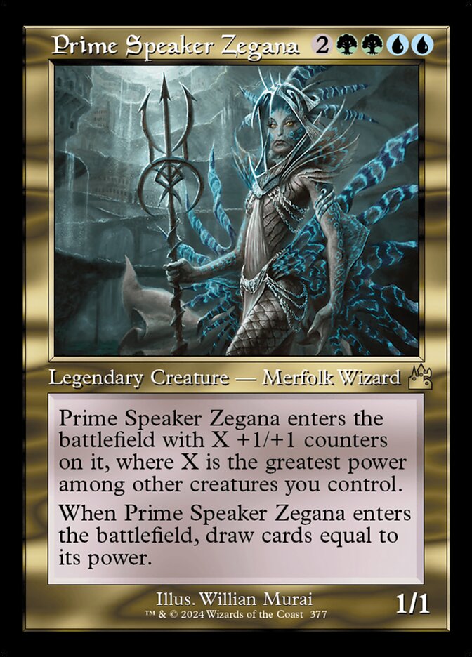 Prime Speaker Zegana (Retro Frame)