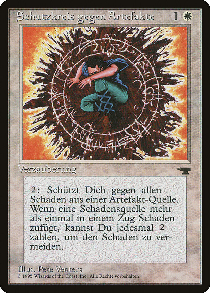 Circle of Protection: Artifacts (German) - "Schutzkreis gegen Artefakte"