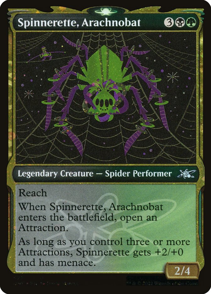 Spinnerette, Arachnobat (Showcase) (Galaxy Foil)