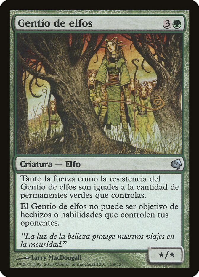 Drove of Elves (Spanish) - "Gentio de elfos"