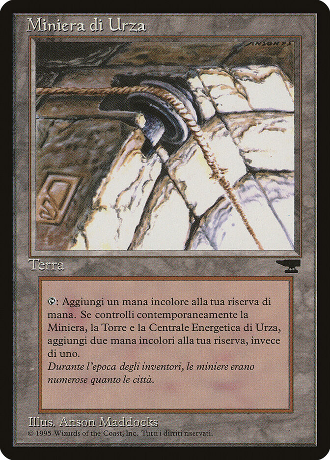 Urza's Mine (Tower) (Italian) - "Miniera di Urza"