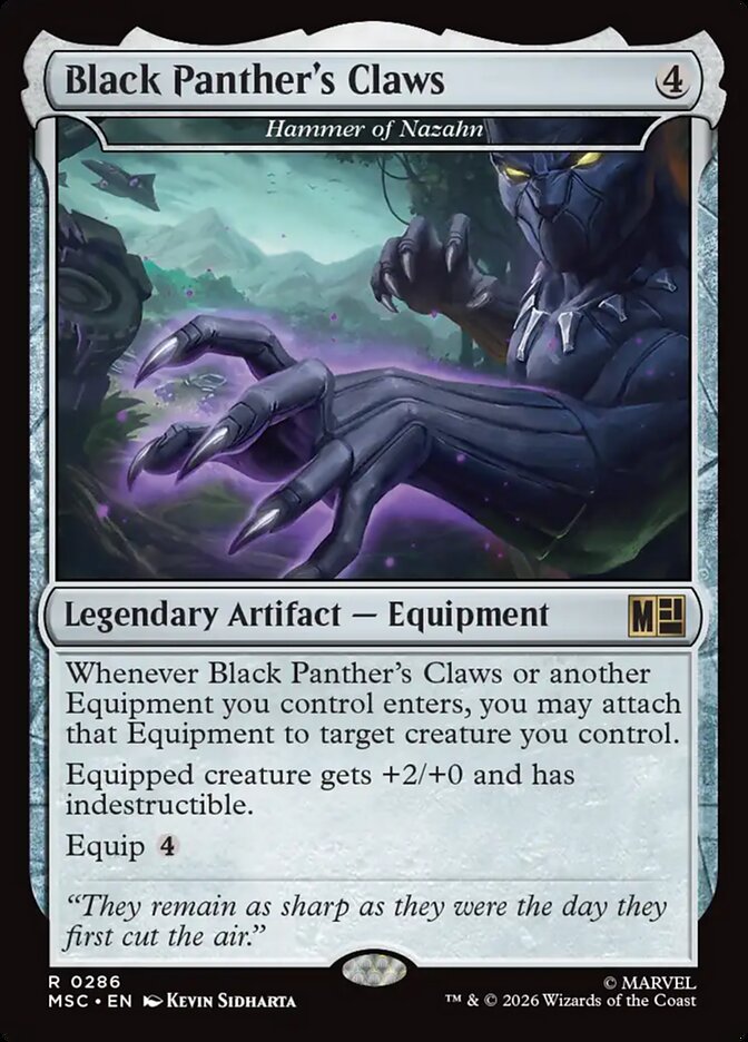 Black Panther's Claws - Hammer of Nazahn